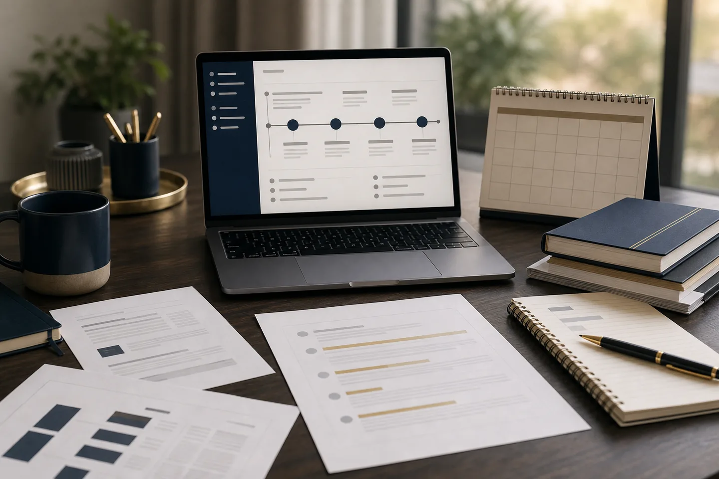 Academic appeal documents, timeline notes and evidence planning arranged for an initial advice check.